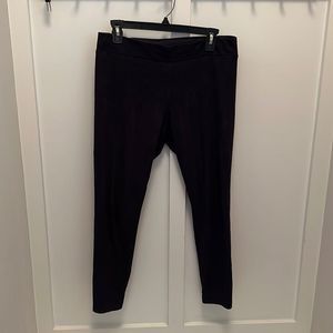 Ann Taylor Faux Suede Legging with Seams - Good Condition - Size Medium (6-8)